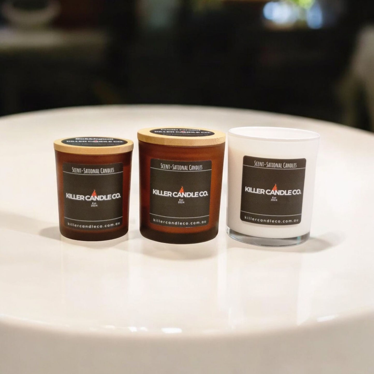 Branded Label Candle - Your Choice Of 13 Scents