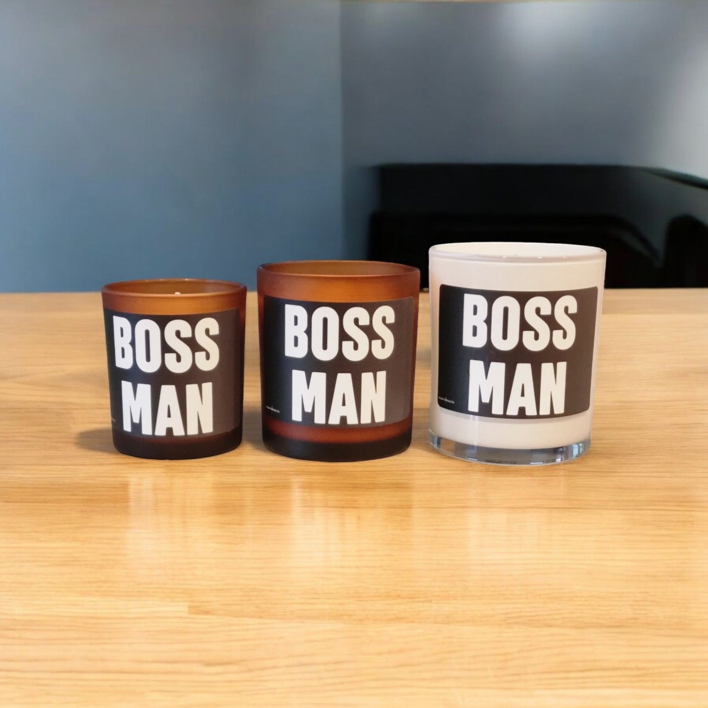 Boss Man Funny Scented Candle