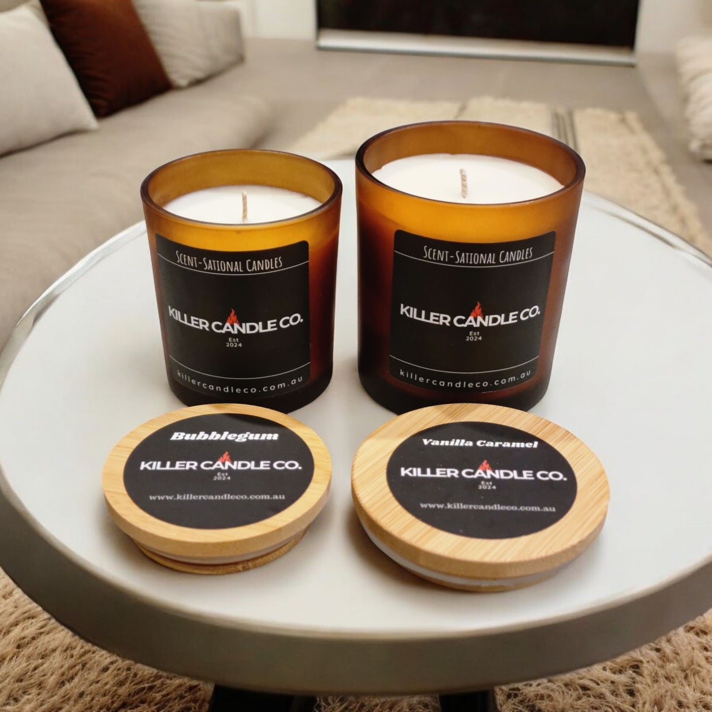 Branded Label Candle - Your Choice Of 13 Scents