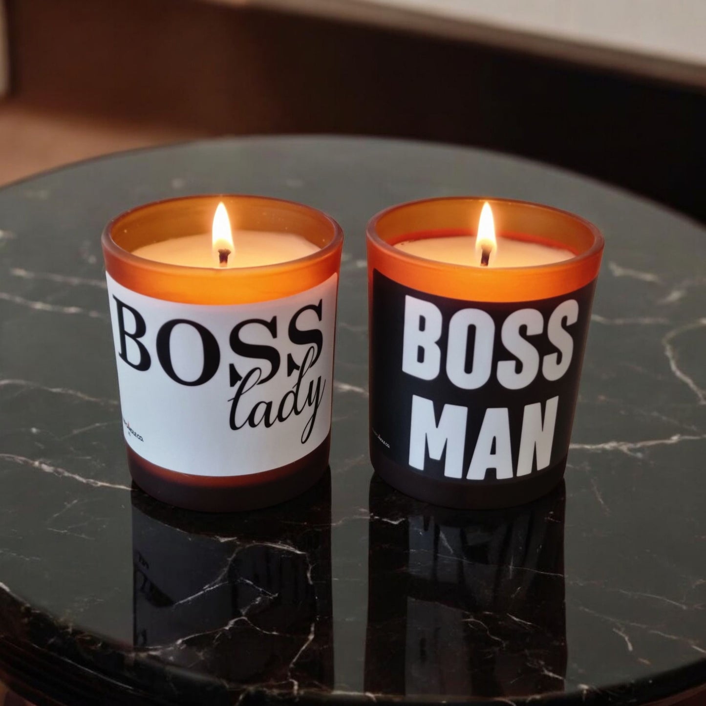 Boss Man Funny Scented Candle
