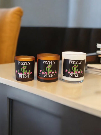 Prickly Bitch Funny Scented Candle