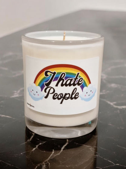I Hate People Candle - Funny Gift