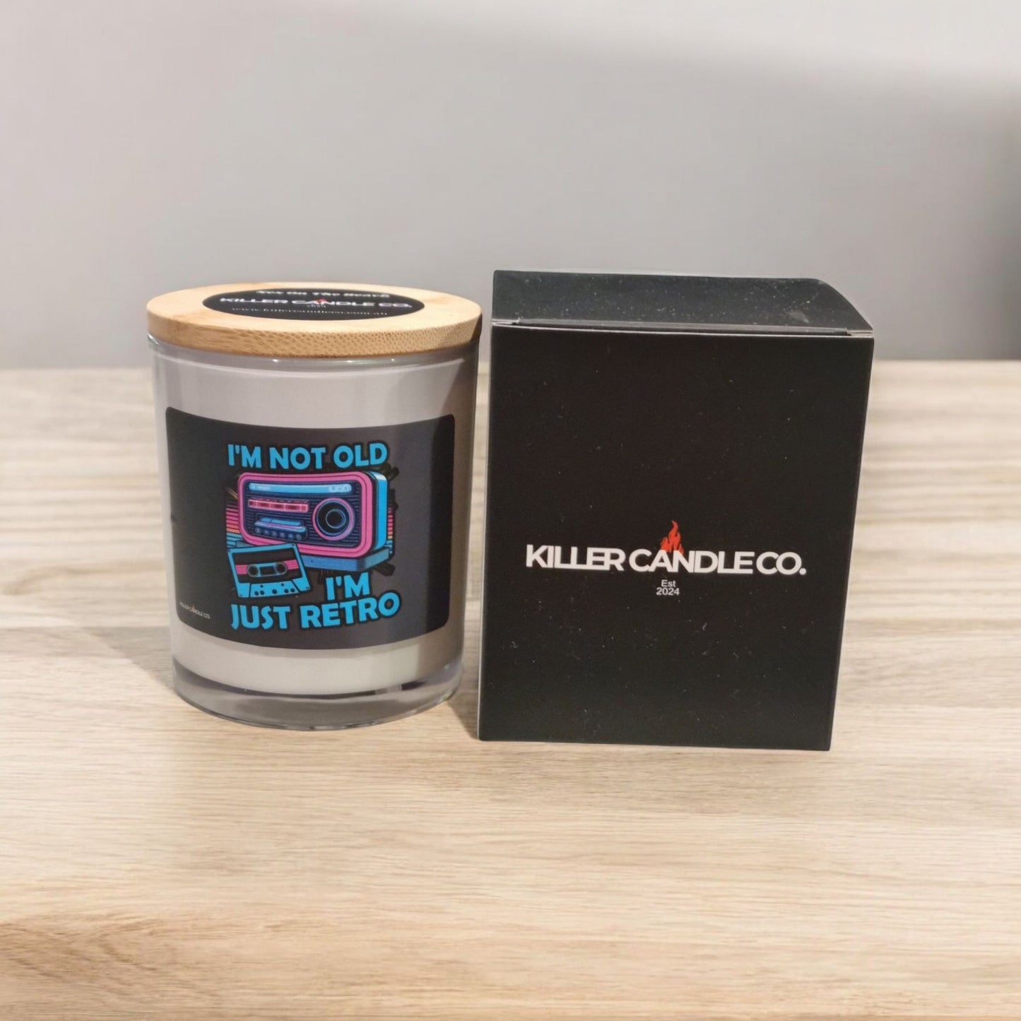 I'm Not Old I'm Just Retro - Funny Scented Candle