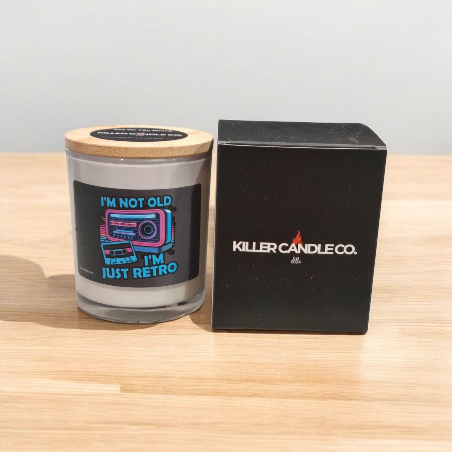 I'm Not Old I'm Just Retro - Funny Scented Candle