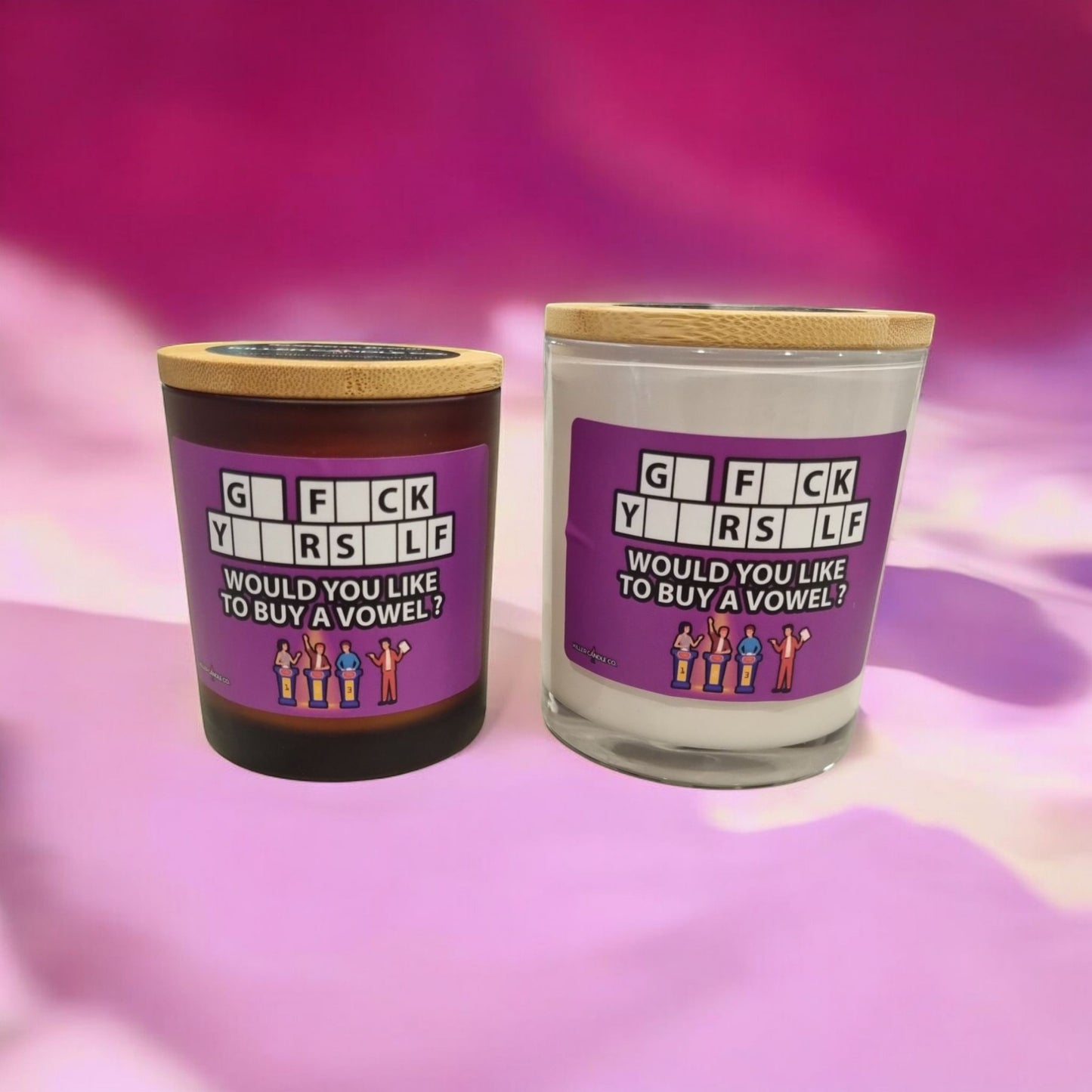 Go F Yourself Would You Like To Buy A Vowel - Cheeky Scented Candle