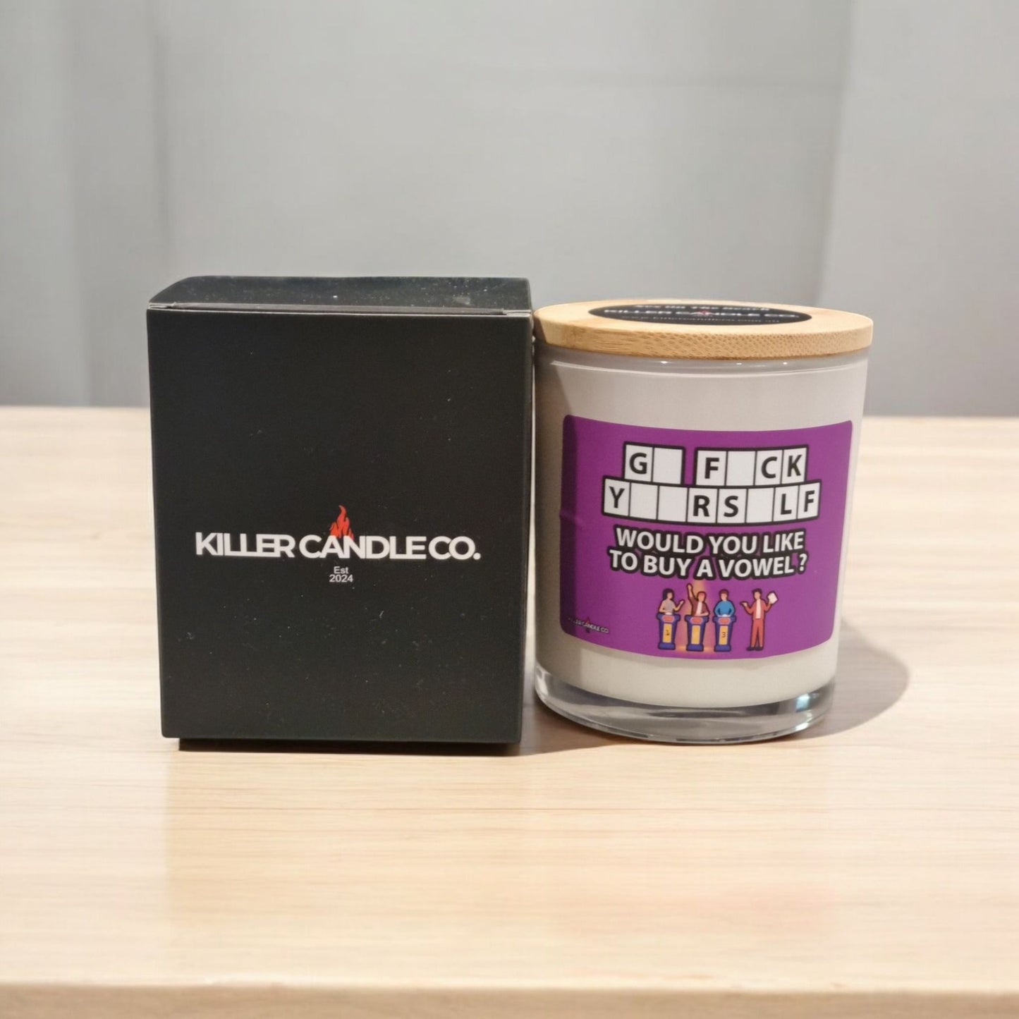 Go F Yourself Would You Like To Buy A Vowel - Cheeky Scented Candle