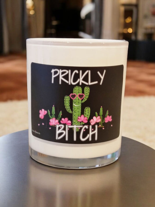 Prickly Bitch Funny Scented Candle