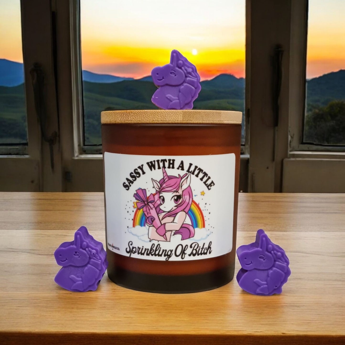 Sassy With A Sprinkling Of Bitch Candle