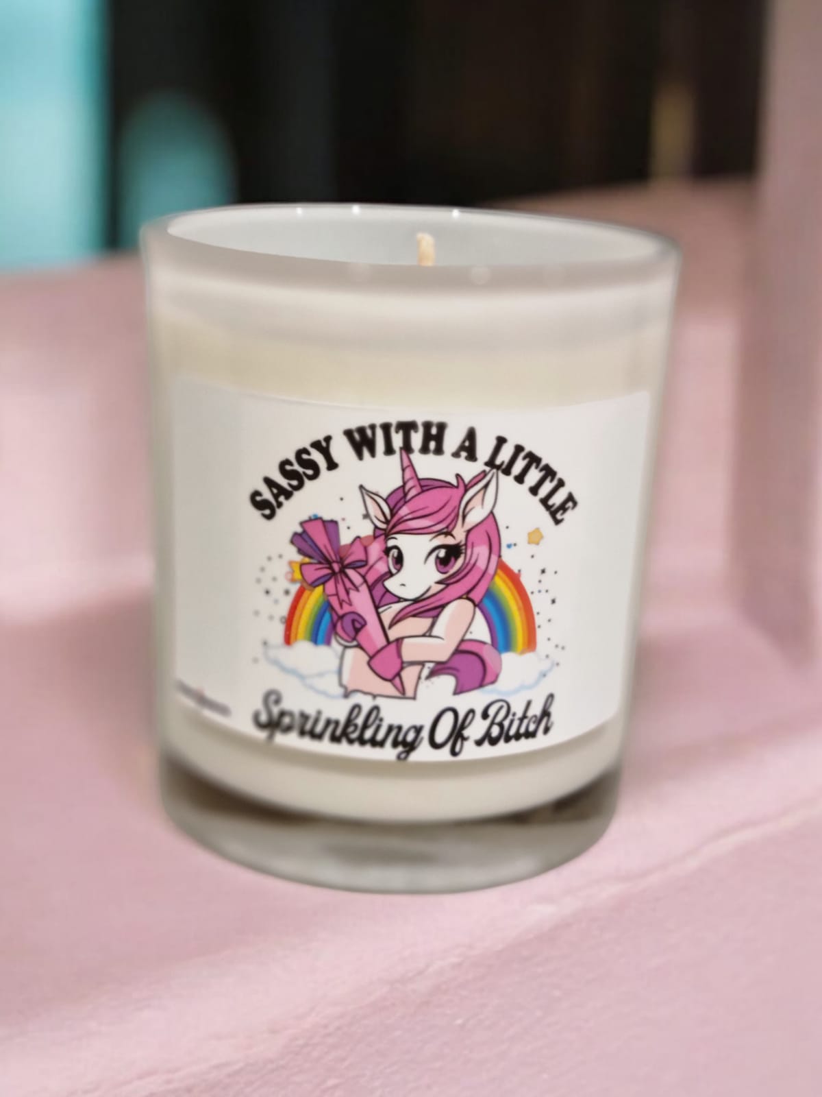 Sassy With A Sprinkling Of Bitch Candle