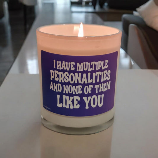 I Have Multiple Personalities Candle