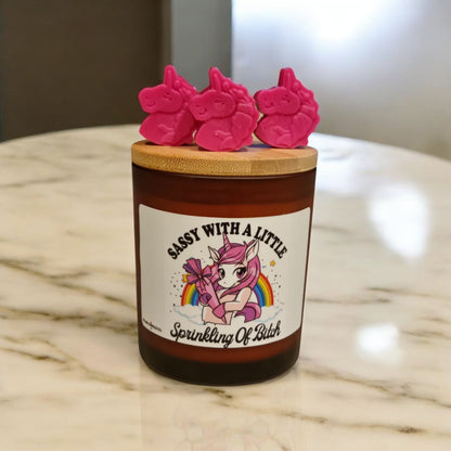 Sassy With A Sprinkling Of Bitch Candle