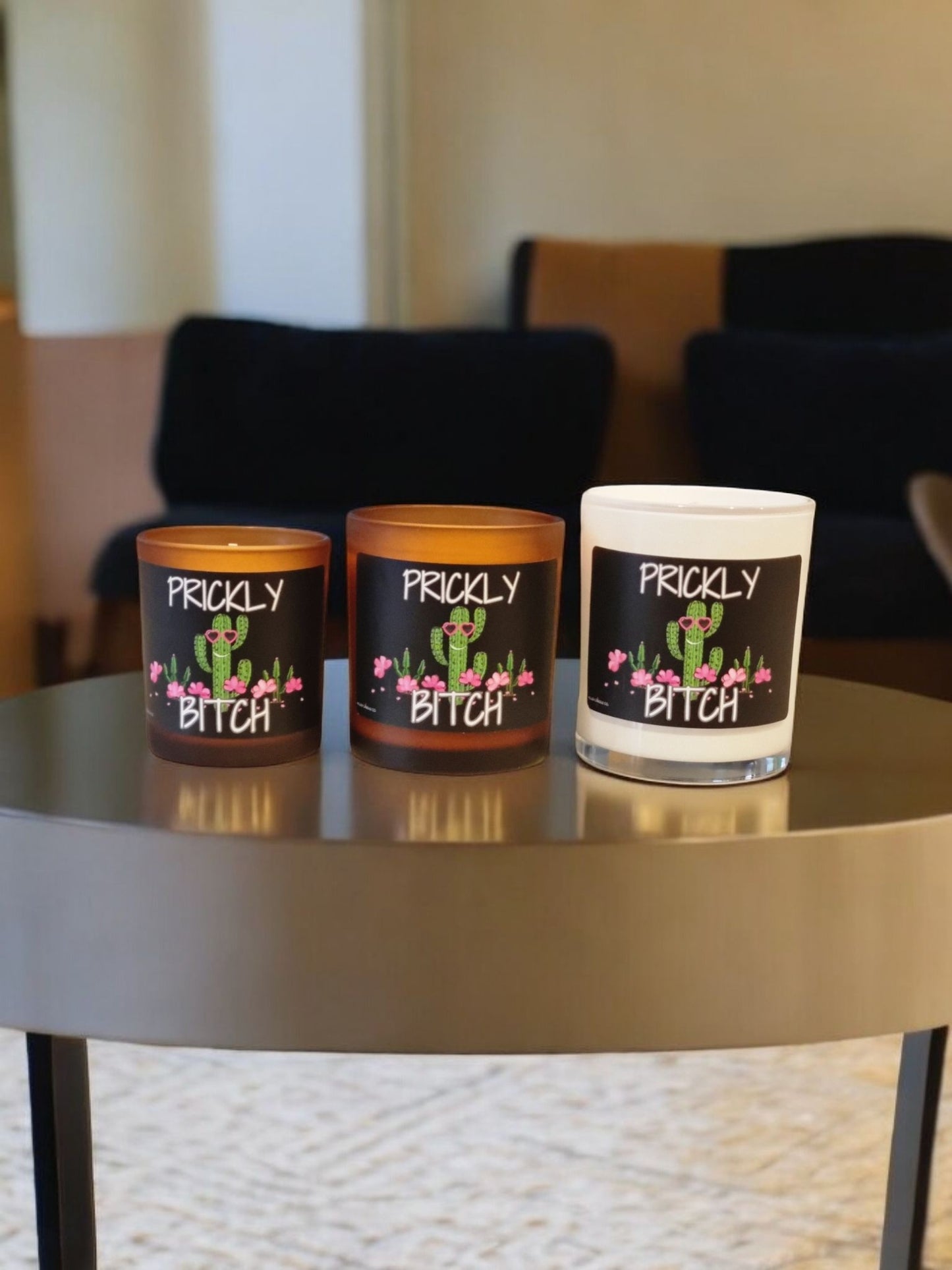 Prickly Bitch Funny Scented Candle