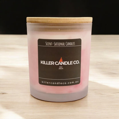Fancy Coloured Marble Candles – Pink, Blue & Purple – Elegant Home Decor and Unique Gifts